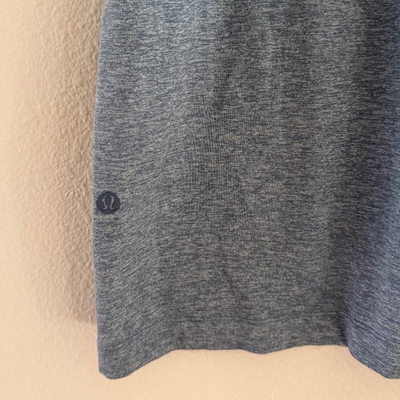 Lululemon Soft Jersey Short Sleeve T-Shirt Men’s XL Blue Athleisure Gymwear EUC - Picture 5 of 5